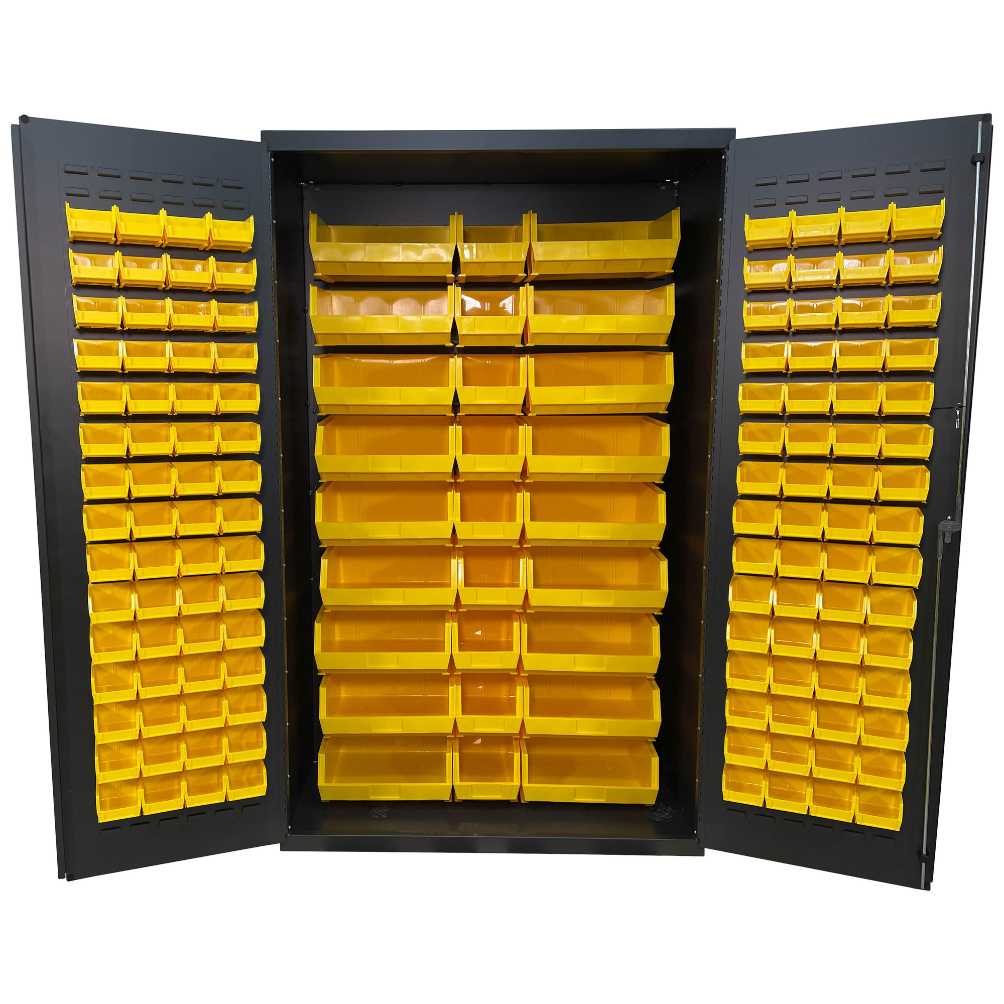 Valley Craft, Bin Shelf Cabinet, Height 78 in, Width 48 in, Bins Included (qty.) 147 Model# F87843A3
